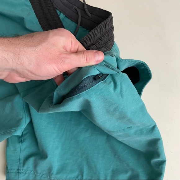 PrAna Men’s 7” Slope Hybrid Shorts Turquoise Blue Size XXL NWOT - Picture 7 of 11